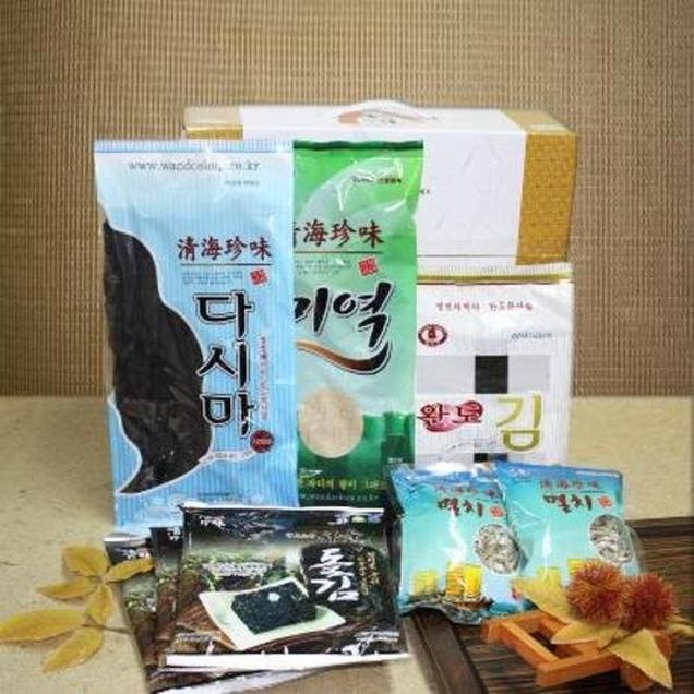 (장보고물산)완도청해진미 알뜰종합세트6호1019