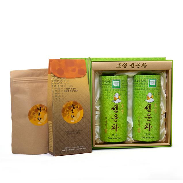 (보성선운제다)우전100g+발효차50g1662