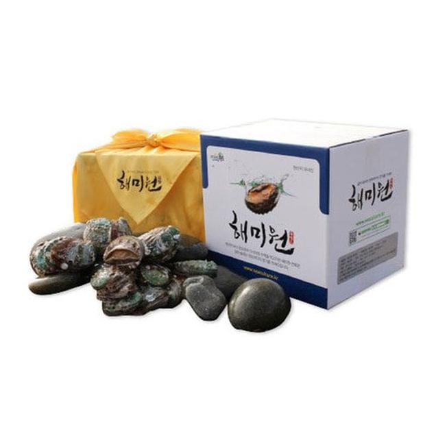 (해미원) 완도 특대 활전복 8-9미 1kg (손질솔+제철해초)1383
