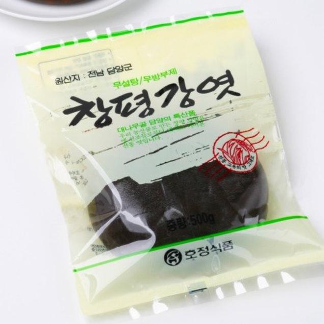 (호정식품)호정가 창평강엿 500g(갱엿)14573