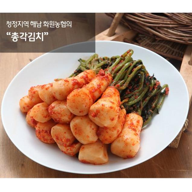 (해남미소)화원농협 이맑은 총각김치 3kg12988