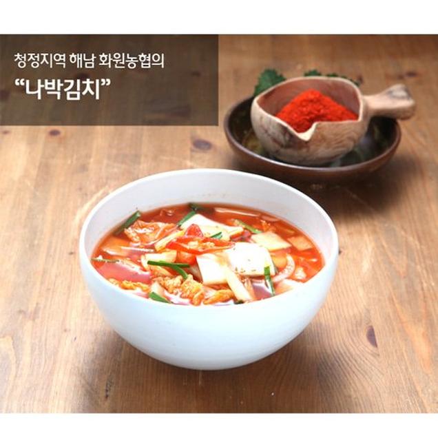 (해남미소)화원농협 이맑은 나박김치 3kg12916