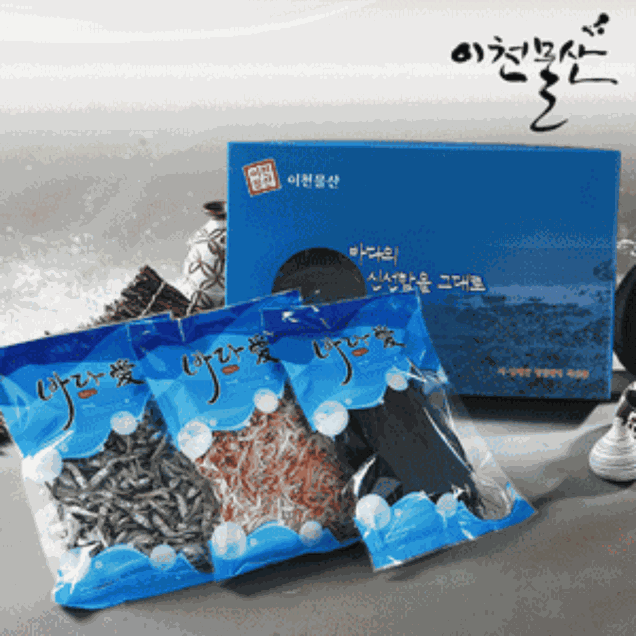 (이천물산)목포 목향선물세트 10호(중멸100g+혼새우100g+미역50g)13130