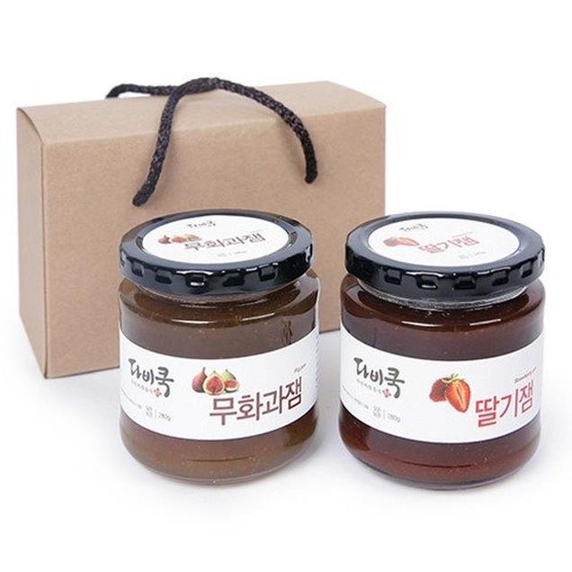 (다산명가)무화과잼+딸기잼세트(280g*2)2291