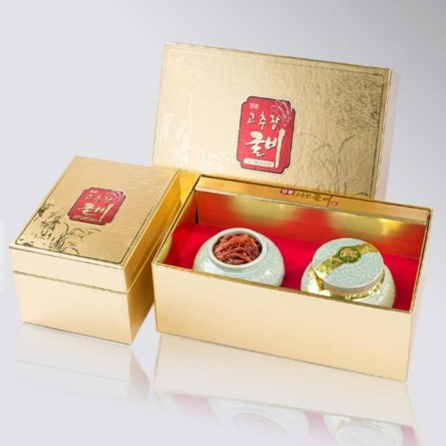 (국보굴비)영광법성포 고추장 선물용 2호 2구 1kg(500g*2)1728
