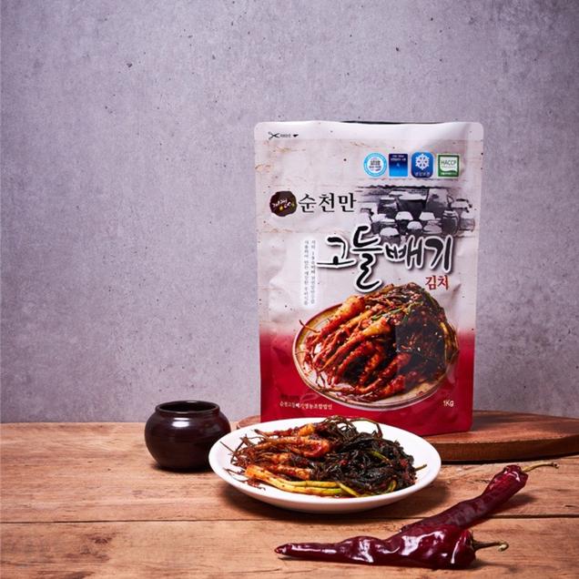 (순천고들빼기)개랭이 고들빼기김치 1kg1283