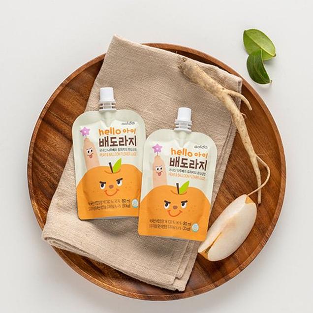 (좋은영농조합)헬로아이 배도라지즙 스파우트타입 80ml X 20포2494