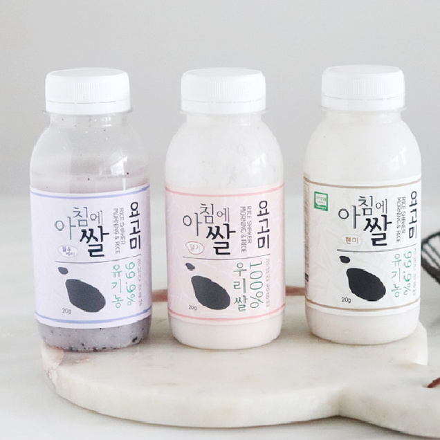 (수미지인)쌀 요거트 아침에쌀 6병 1세트13765