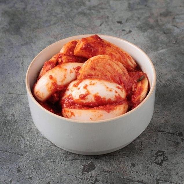 (해남미소)땅끝홈밀 양파김치 1kg[HACCP]13004