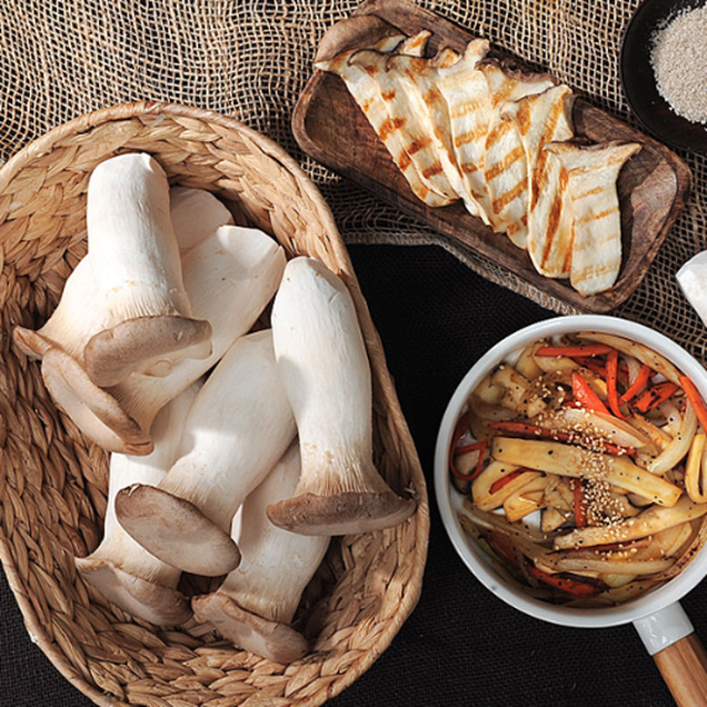 (황토골새송이)무농약 새송이버섯 특 1kg3911