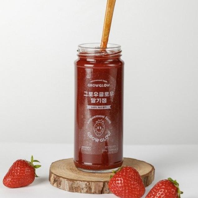 (보성싱싱농원) 직접 재배한 그로우글로우 햇살담은 딸기잼 360g3745