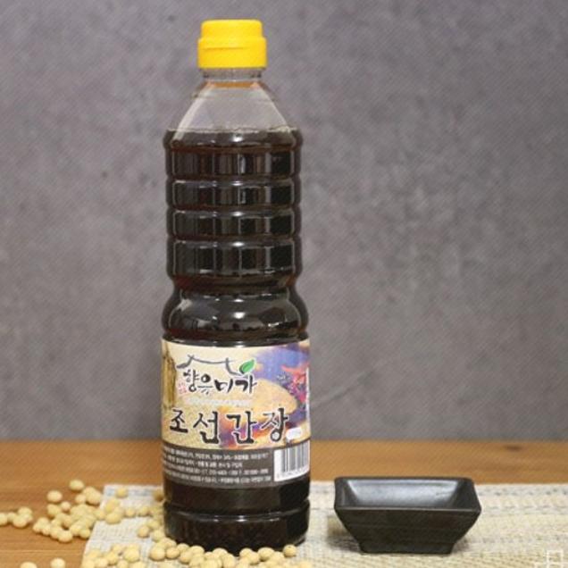 (향유미가)전통된장 1kg + 조선간장1L + 화양면손두부400g 2모 + 무농약콩나물300g 2개2900
