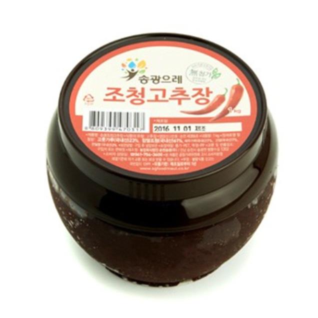 (순천송광)조청 고추장 1kg3835