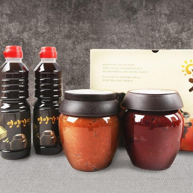 (해남미소)고암식품 전통 장류선물세트 3종12982