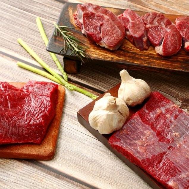 (강진궁전한우촌)한우 암소 1등급 정육 설도 400g / 부채살 400g(국거리)(구이)4517