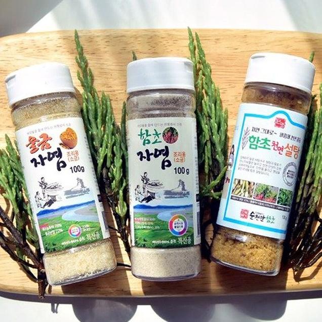(순천만별량염전)함초소금 단짠이 미니 3종 선물세트4742