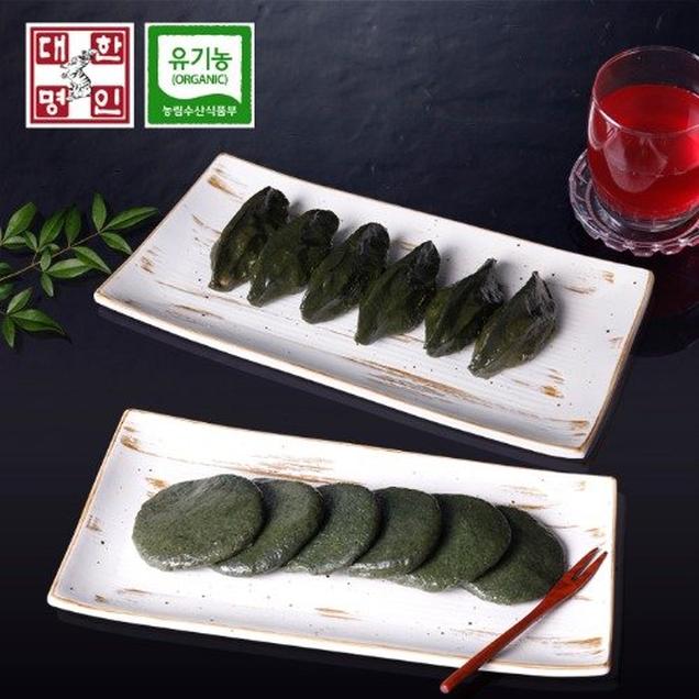 (해남미소)더라이스 모시송편 1kg + 모시갠떡 1kg12948