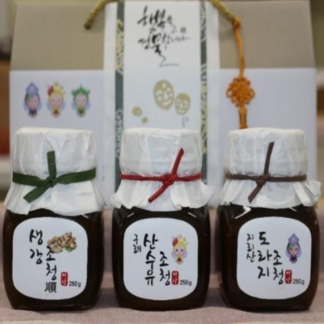 (아낙)지리산도라지 /구례산수유/생강 수제조청 250g ,500g16957