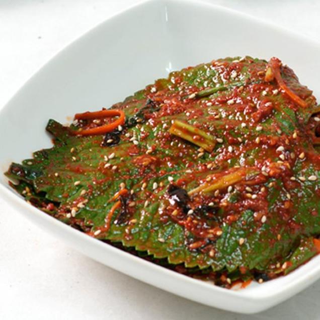 (산들래주식회사)깻잎김치 1kg2120