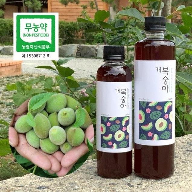 (해남미소)부농식품 개복숭아 발효원액 300ml12912