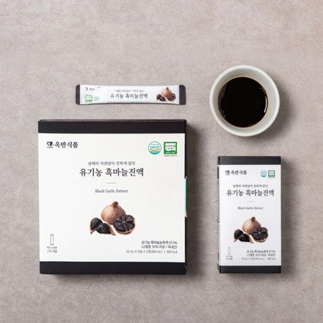 (옥반식품)남해안 유기농흑마늘진액(10ml*60포)5217