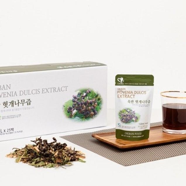 (옥반식품)국내산 옥반 헛개나무즙 120ml*100포5219