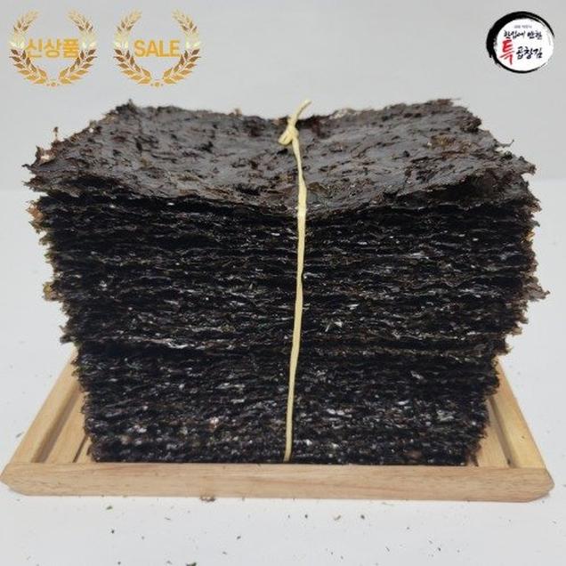 (준아트) 김대표 한입에 반한 곱창김 100매 1톳(360g-390g내외)5197