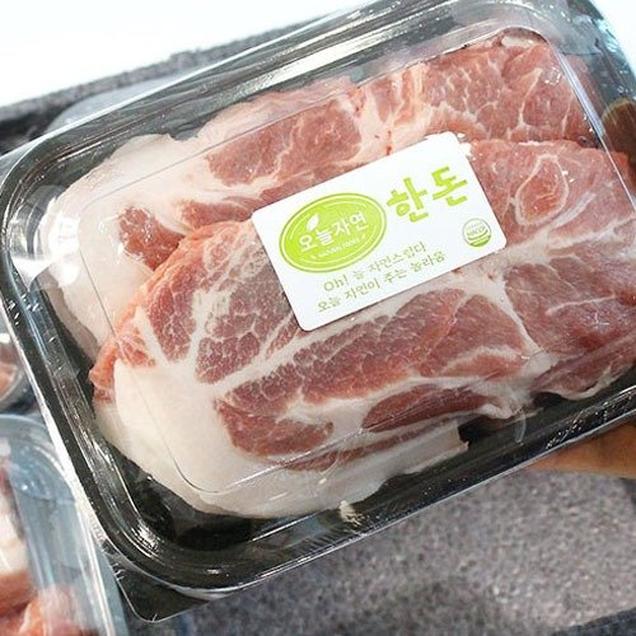 (동명축산)함초먹인 한돈 생삼겹살500g + 목살500g 세트3385