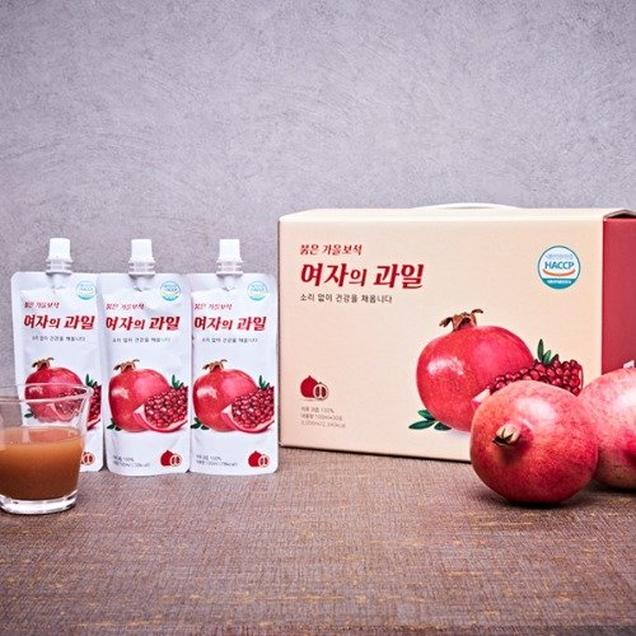(고흥석류)여자의 과일 석류착즙액(100ml*30포)1338