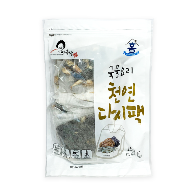 (남포물산)안옥남 국물요리 일품 깊은맛 천연다시팩 180g5743