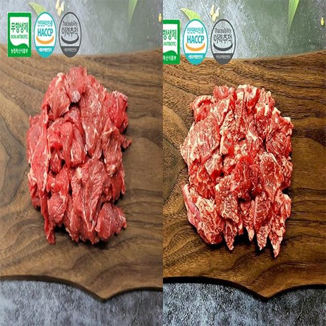 (상골산영농)1+이상 무항생제 한우 양지/국거리 400g4538