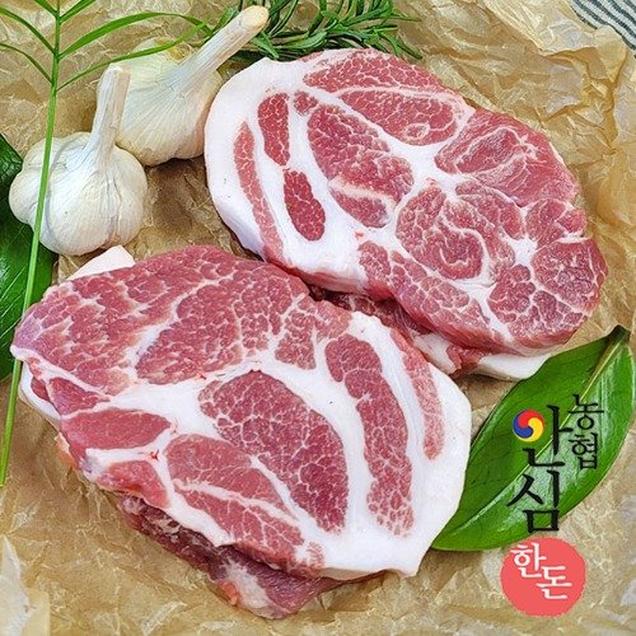 (정석푸드)농협 안심한돈 목심[구이용/보쌈용](냉장/500g/1kg)4650