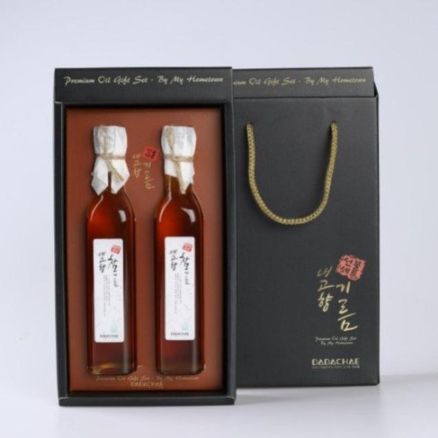 (다다채)참기름 세트 1호(참기름 180ml*2병)2739
