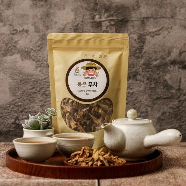 (순천시농산물가공센터)순순순 이쁘니총각 볶은무차 80g5306