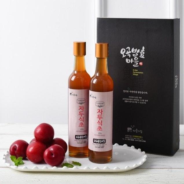 (오곡발효마을)2년숙성 자두식초(375ml x 2)2824