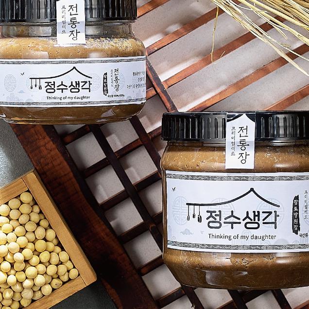 (정수생각)황토방 된장 1kg~4.5kg4498