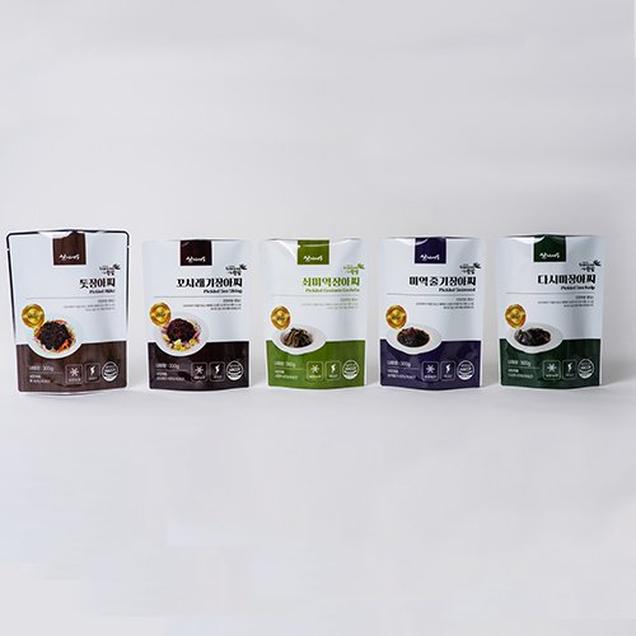 (완도바다)신지어부 프리미엄 해초장아찌 5종 단품 300g(파우치)6271