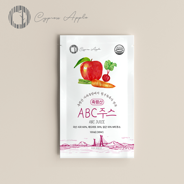 (축령농원)청년농부가 직접 만든 축령산 ABC주스(100ml*31개)6015