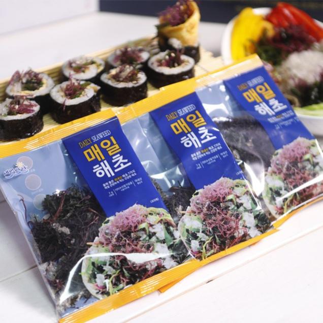 (새벽바다)모듬해초 매일해초 7g(10봉/30봉/37봉)1428