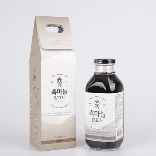 (초향) 효향 천연 발효 흑마늘 발효차 500ml2161