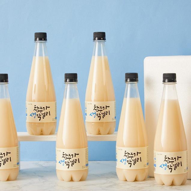 (다도참주가)정직함이 만든 차이 생막걸리 650ml 6병(1BOX)18693