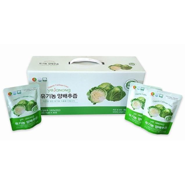 (예술자연농식품)유기농 예자농 양배추즙 100ml*30포4641