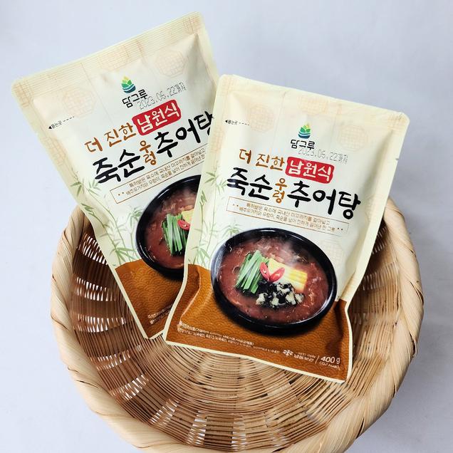 (담양죽순영농조합법인)담그루 남원식 죽순 우렁추어탕 2팩/5팩13036