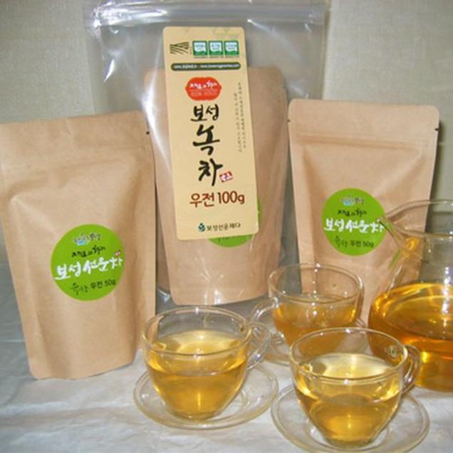 (보성선운제다)유기농 우전녹차(실속형/100g)1664