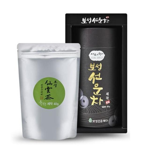 (보성선운제다)유기농 세작녹차(선물용/80g)1655