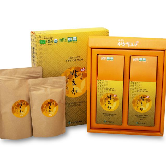 (보성선운제다)유기농 전통 발효차(케이스/80g)1667