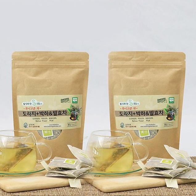 (보성선운제다)목이 고운 차 50개입(도라지+박하+발효차)1657