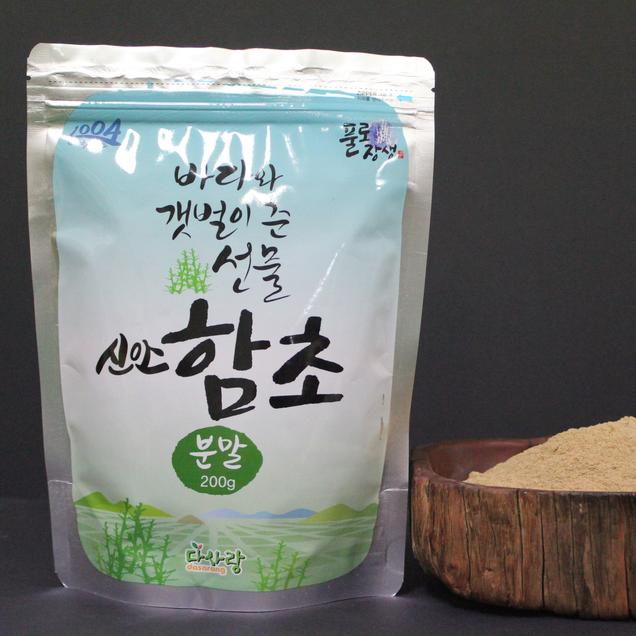 (다사랑)갯벌의 산삼 신안 함초분말 200g(1팩)4684