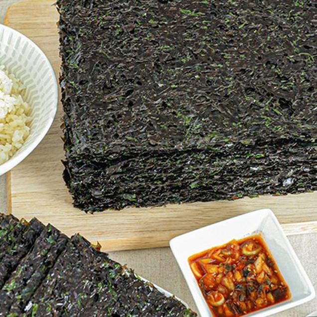 (한마음공동체)지주식재래 염산 무검출 신안 재래식 곱창돌김(50매/100매)12701