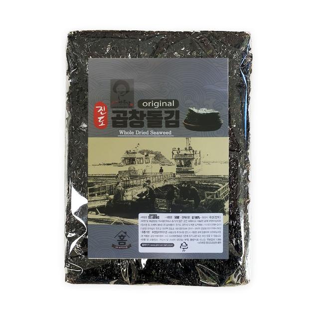 (남포물산)안옥남 진도 무조미 곱창돌김 50매5745